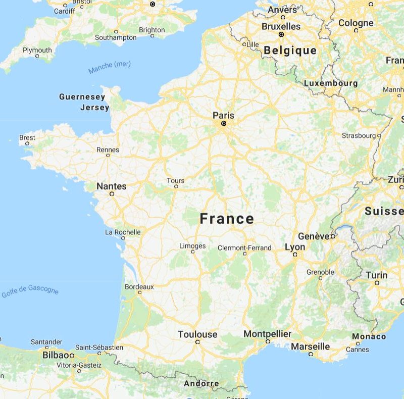 Décrypter 60+ imagen carte france google maps fr.thptnganamst.edu.vn